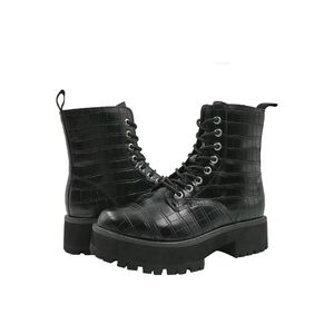 New, Size 7.5 Women's Cammy FARYL by Farylrobin, Black Croc